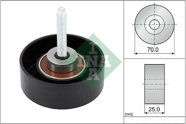 WILMINK GROUP Паразитный / ведущий ролик, поликлиновой ремень WG1253054